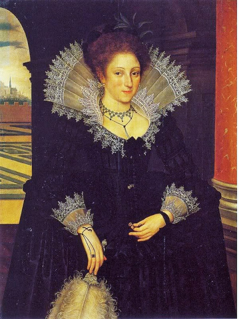 Agnes Fermor 1611 attributed to Marcus Gheeraerts the Younger 1562-1635 Location TBD